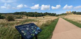 Stoke Park Estate on the northern side of the M32 motorway in East Bristol - credit Bristol Parks