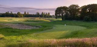 Golf course at Mad Swans