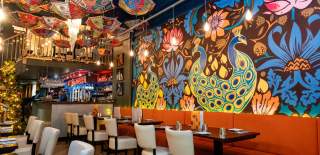 Restaurant interior at Nutmeg in Clifton, Bristol - credit Nutmeg