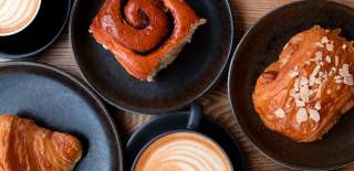 Selection of pastries at Pinkmans - Credit Pinkmans