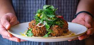 Falafel at The Granary in Bristol - credit The Granary