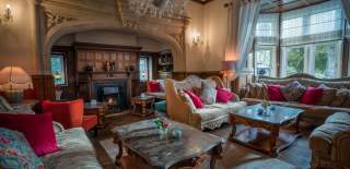 Lounge at Berwick Lodge - CREDIT Alicia Victoria