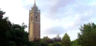 Cabot Tower at the top of Brandon Hill in central Bristol