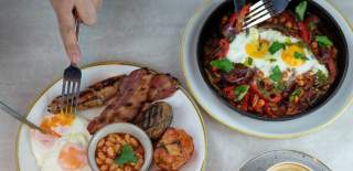 Brunch dishes at Coal Kitchen in Cabot Circus Bristol - credit Coal Kitchen