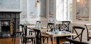 Restaurant interior at No. 4 Clifton Village in Bristol - credit Evoke Pictures