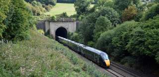 A GWR train entering Box Tunnel - Credit Phil Wakely