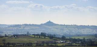 A view of the Glastonbury Tor, near Bristol - credit Iain Lewis