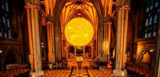 Luke Jerram Helios Bristol Cathedral