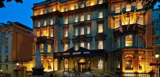 Marriott Royal Exterior at Night