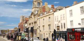 A view down Old Market in East Bristol - credit Visit Bristol