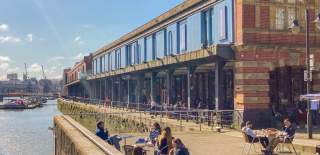Outdoor terrace at No.1 Harbourside - Credit No.1 Harbourside