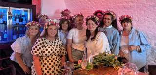 Hen party at Bristol Floral Design