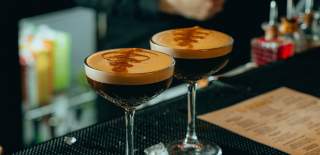 Espresso Martinis at The Bootlegger