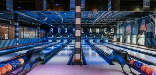 The bowling alley at Roxy Lanes Bristol - credit Roxy Lanes