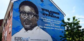 Seven Saints of St Pauls - Owen Henry Mural
