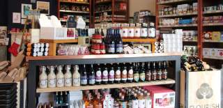 Food and drink products inside the shop at Flourish Foodhall - credit Flourish Foodhall