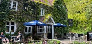 Exterior of country pub The Upton in Bitton - credit The Upton