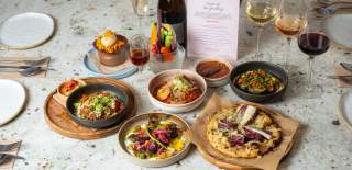 Selection of small plates at The Granary in central Bristol - credit The Granary