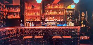 The Raven cocktail bar interior - credit The Raven