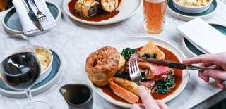 Sunday lunch roast at Harvey Nichols Second Floor Restaurant - credit Harvey Nichols