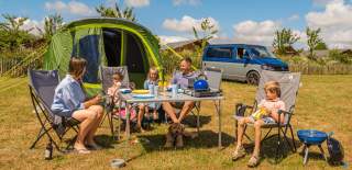 Camping at Cotswold Farm Park Holidays