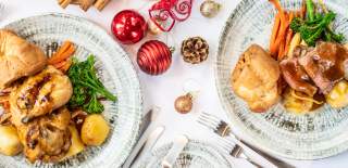 Christmas dining at Queens Hotel Cheltenham