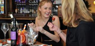 Ladies dining at Tailors in Cheltenham