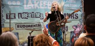 Live performance at Summer Jam at The Brewery Quarter, Cheltenham.