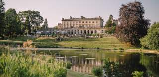 View of Cowley Manor Cheltenham