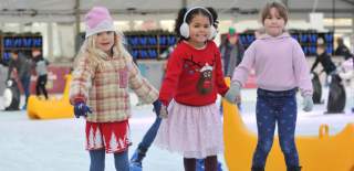 Cheltenham Ice Rink skaters