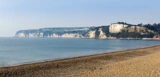 A view of the jurassic coast