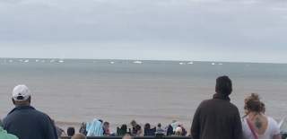 Crowds watching the regatta