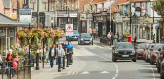 Hornsea town centre