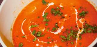 Creamy lobster bisque