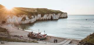 North Landing bay in Flamborough