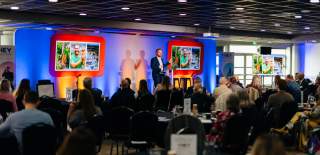 Jack Stein speaking at the VHEY tourism conference 2024
