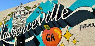 Downtown Lawrenceville Mural