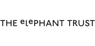The Elephant Trust Logo in black text. the background is white.