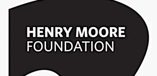The Henry moore foundation logo. A black background with white text.
