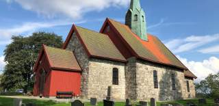 Middelalderkirke i stein