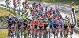 Gruppe deltagere i Ladies tour of Norway