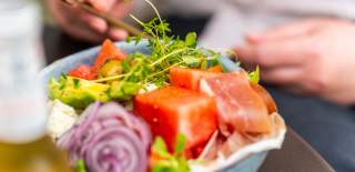 En deilig sommersalat