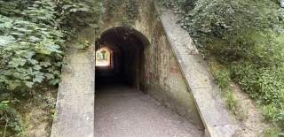 A fortification tunnel through Hilsea Lines