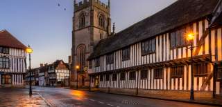 The Guild Chapel in Stratford-upon-Avon