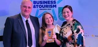The Talking Tortoise Team at the Stratford Herald Business and Tourism Awards