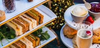 A festive afternoon tea