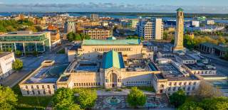 Aerial view of Southampton