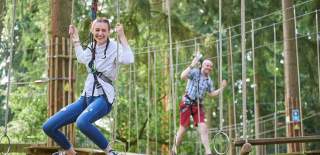 For treetop adventures visit Go Ape Southampton
