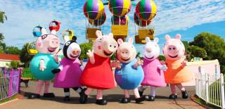 Visit the home of Peppa Pig at Paultons Park