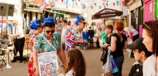 VE Day Street Party Carlton Place